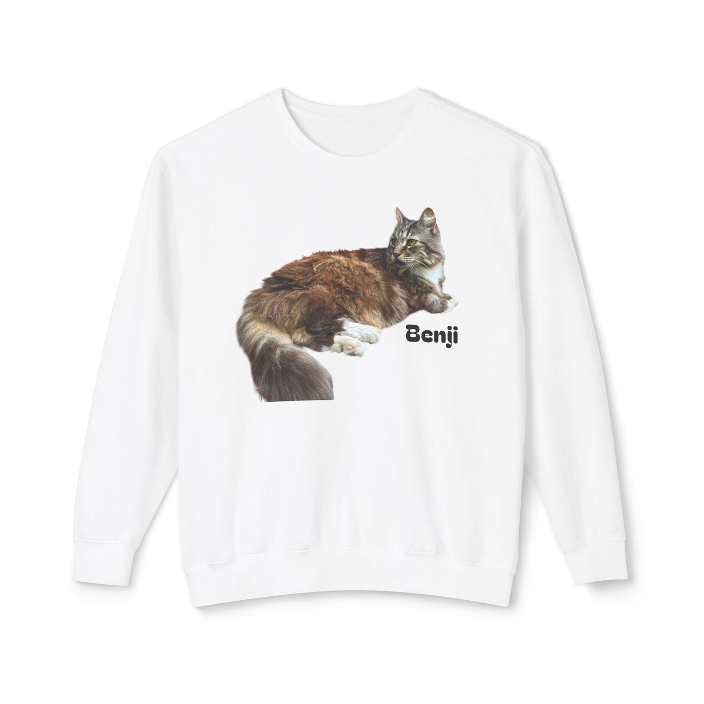 Benji!!! Bear man cat - Crewneck Sweatshirt — Urban Gecko Streetwear
