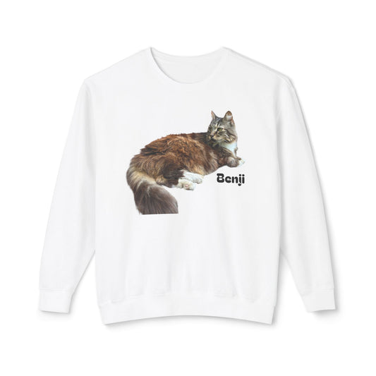 Benji!!! Bear man cat - Crewneck Sweatshirt — Urban Gecko Streetwear