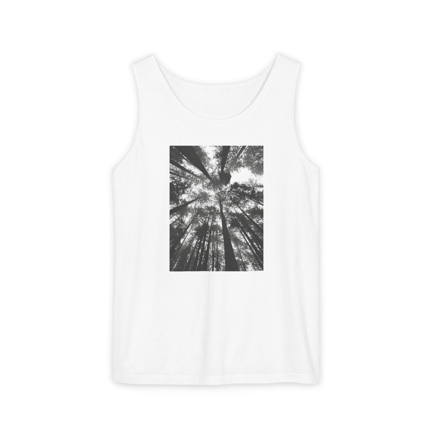 Redwood canopy- Unisex Garment-Dyed Tank Top