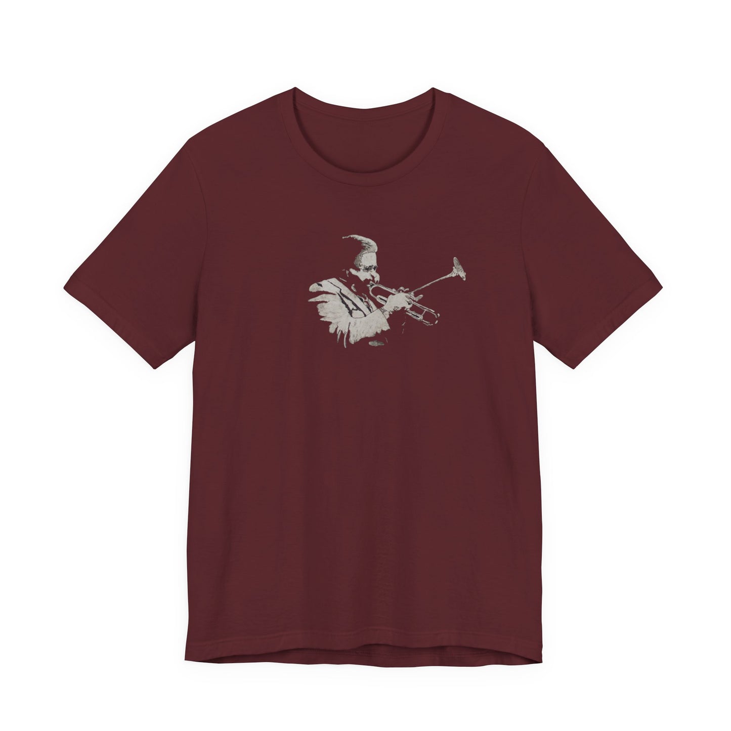 Trumpet Player Silhouette T-Shirt — Jazz Musician Tee