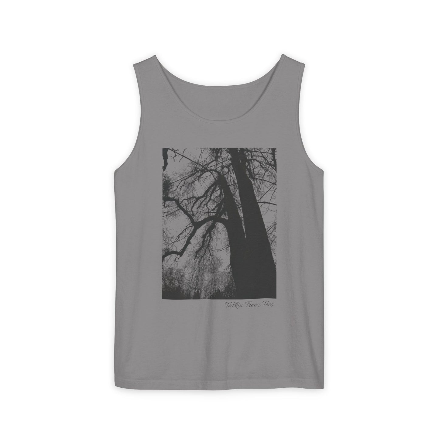 Old Growth Oak  - Unisex Garment-Dyed Tank Top