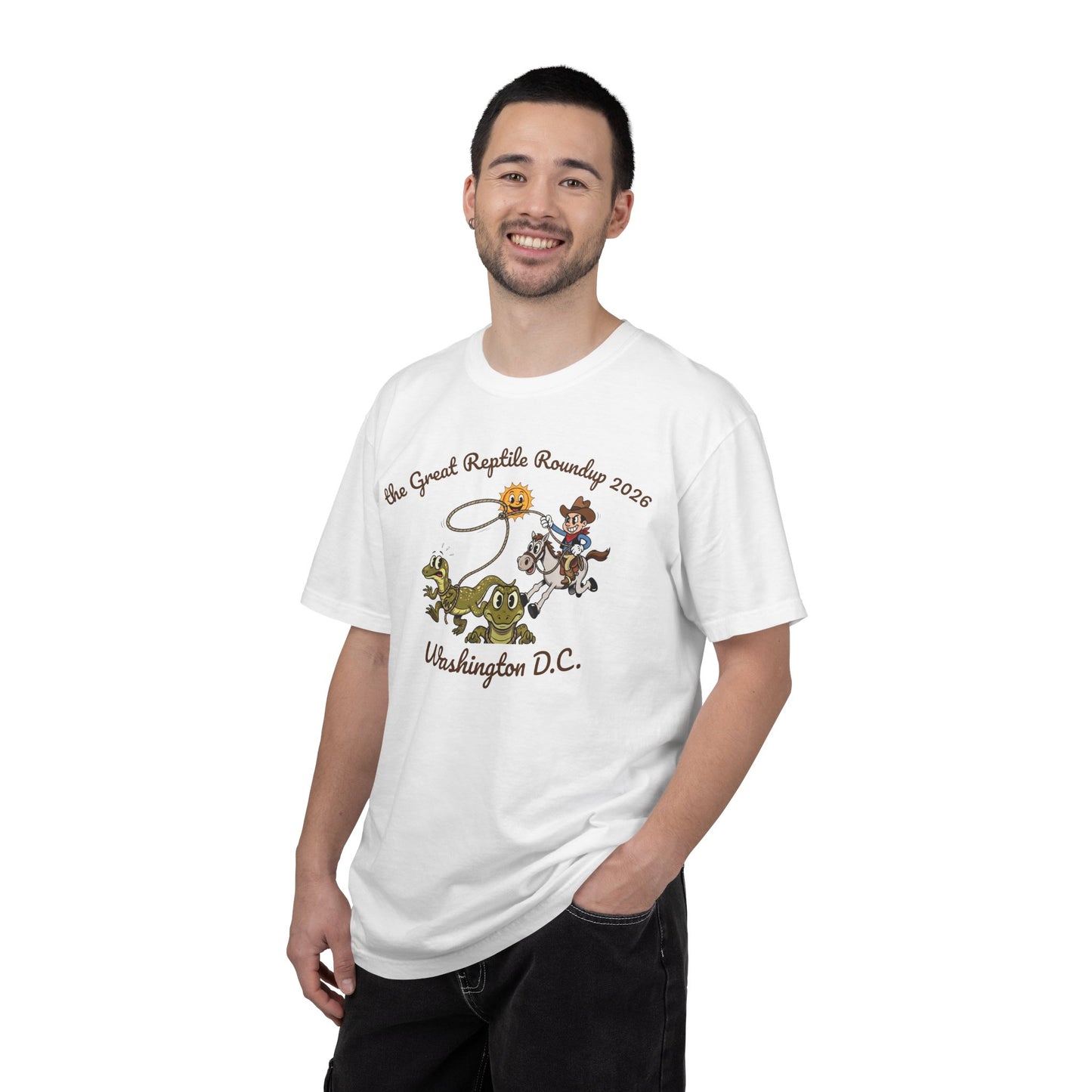 GRR - the Great Reptile Roundup of 2026 - Unisex Garment-Dyed T-shirt