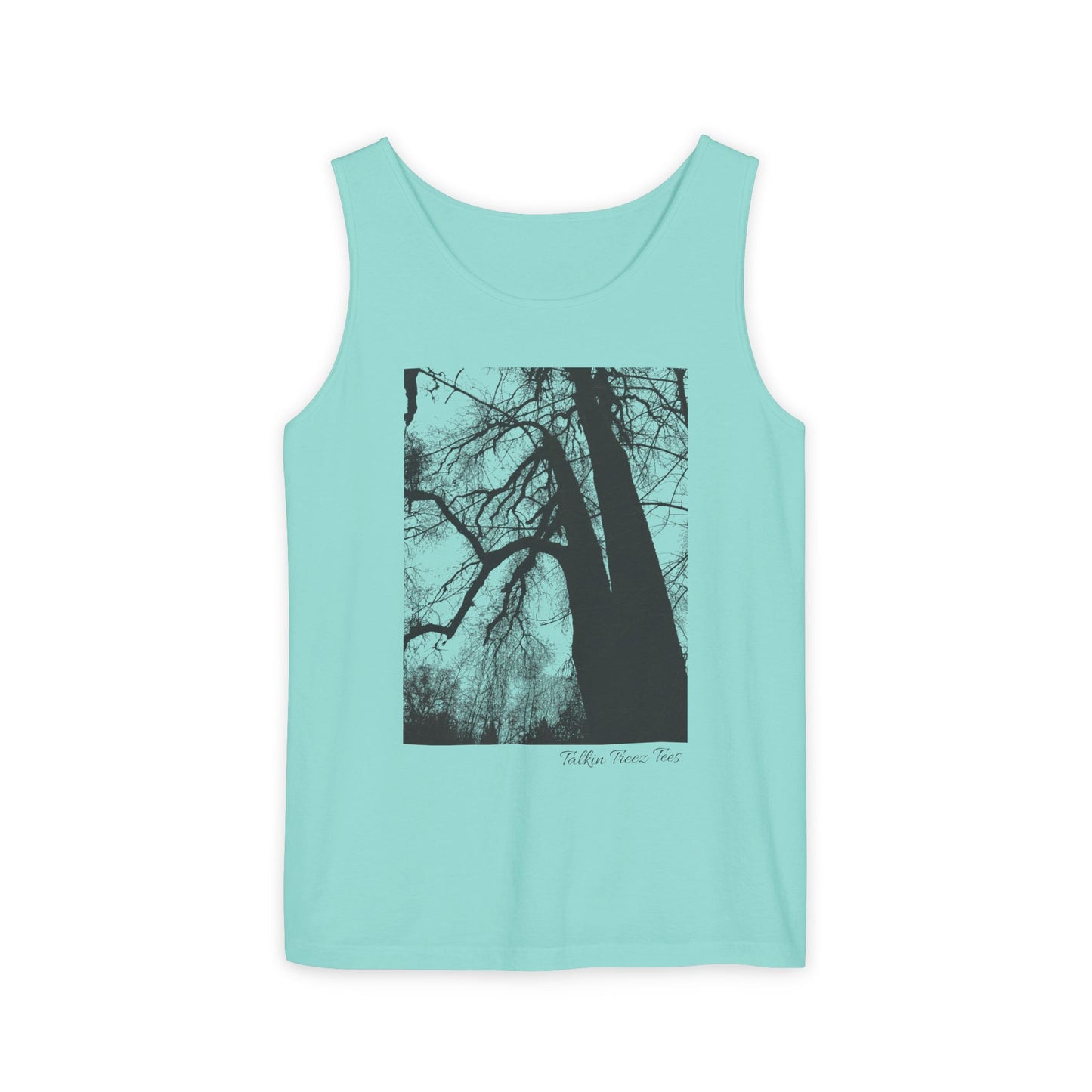 Old Growth Oak  - Unisex Garment-Dyed Tank Top