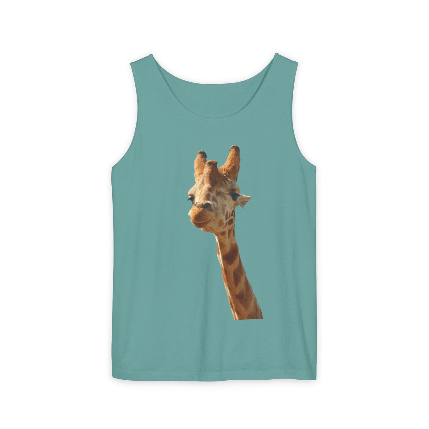 Giraffe   - Unisex Garment-Dyed Tank Top
