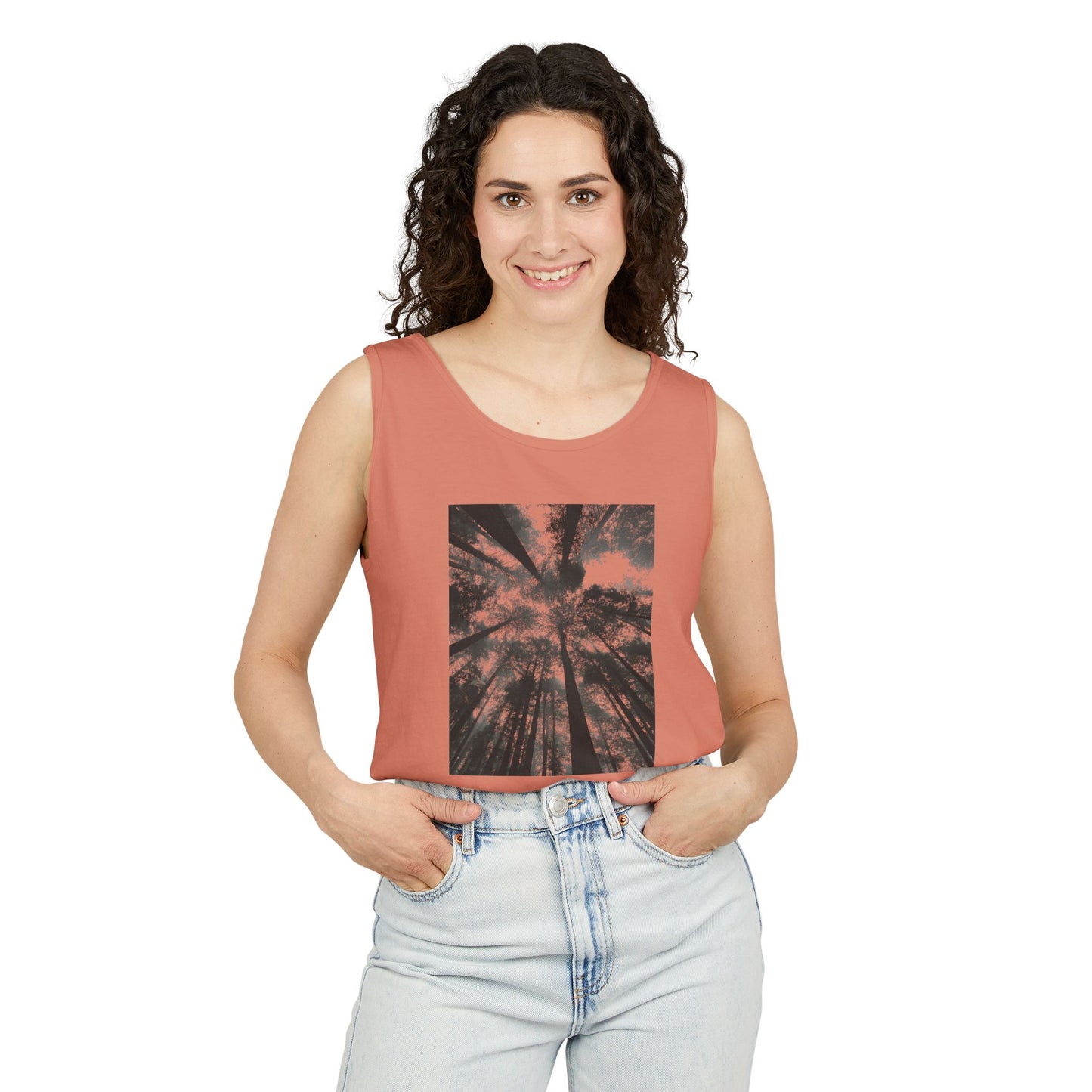 Redwood canopy- Unisex Garment-Dyed Tank Top
