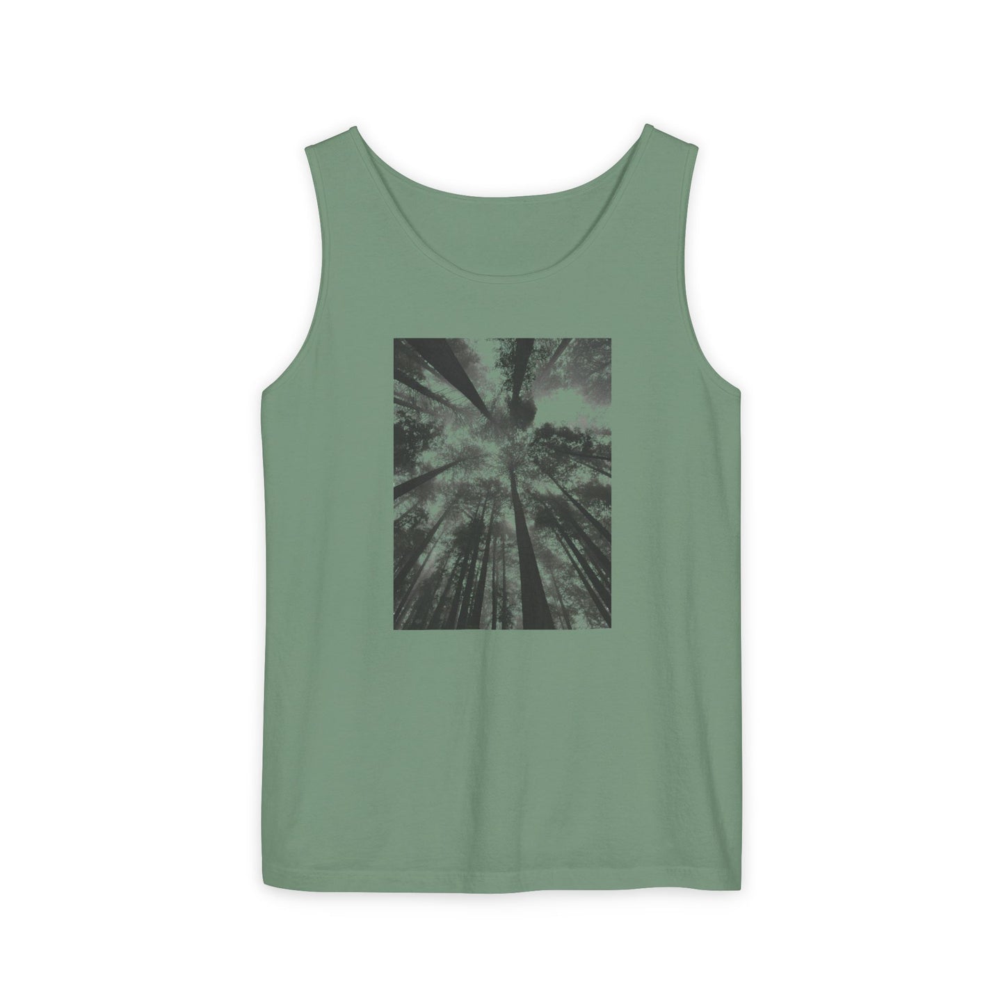 Redwood canopy- Unisex Garment-Dyed Tank Top
