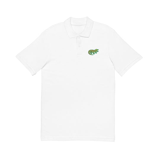 Gecko polo - Unisex Pique Polo Shirt (Embroidery)
