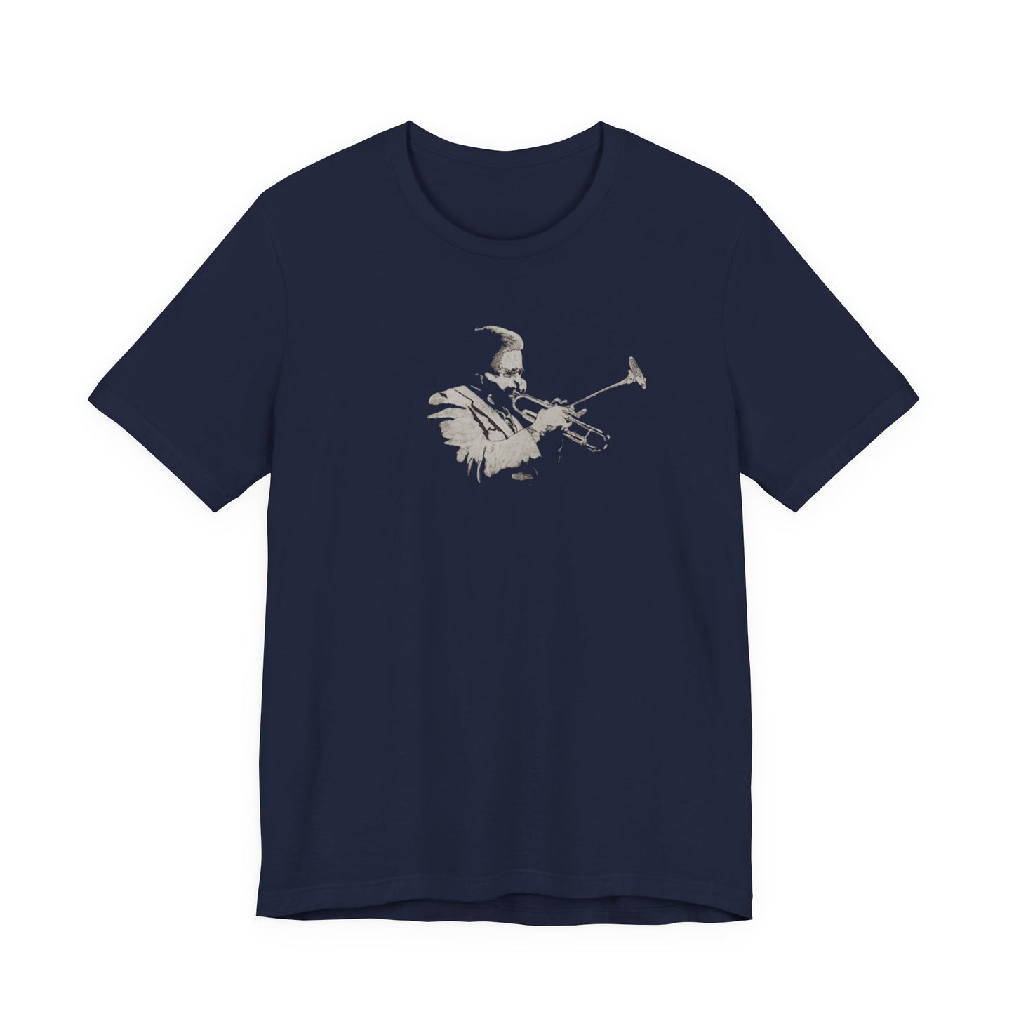 Trumpet Player Silhouette T-Shirt — Jazz Musician Tee