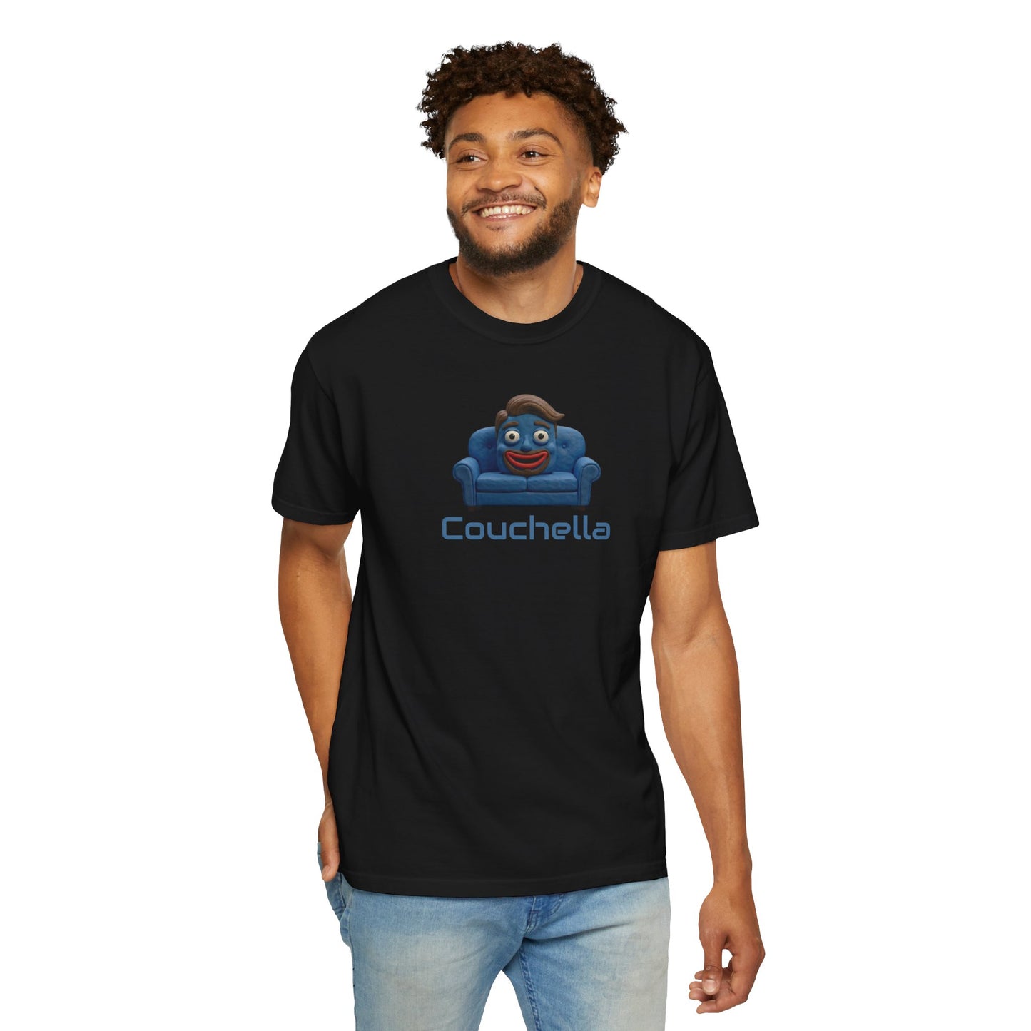 Couchella!! a summer celebration of sofa lovin. Unisex Garment-Dyed T-shirt