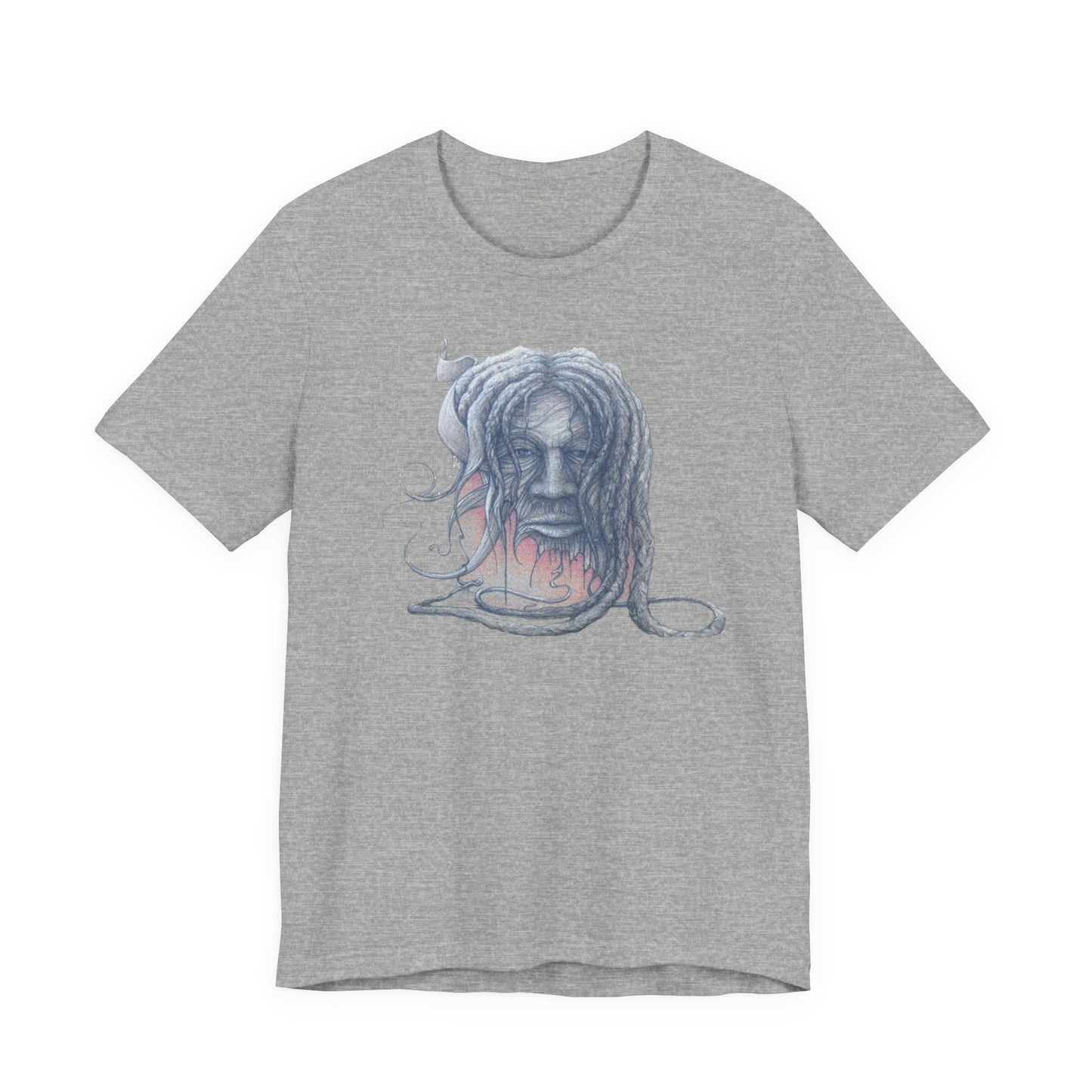 Wizdom - Graphic Tee — Surreal Rasta T‑Shirt