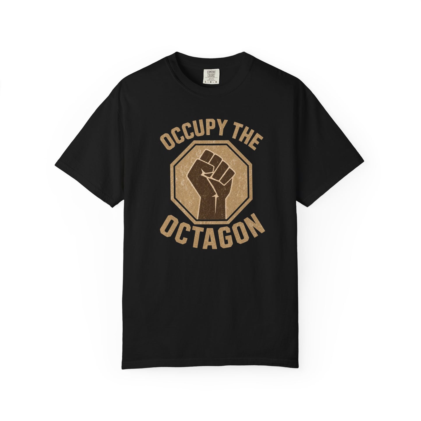 Occupy the Octagon Fist T-Shirt — MMA Fight Pride Tee