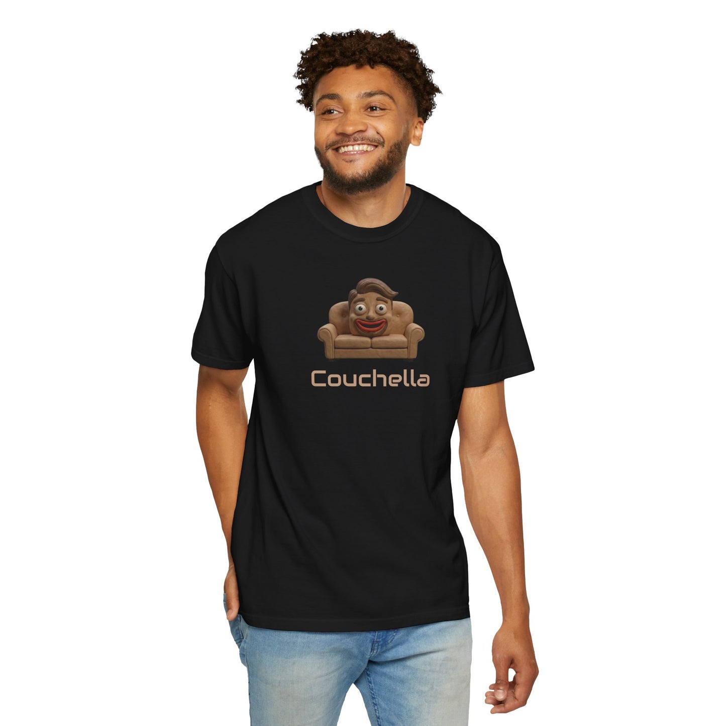 Couchella!! a summer celebration of sofa lovin. Unisex Garment-Dyed T-shirt