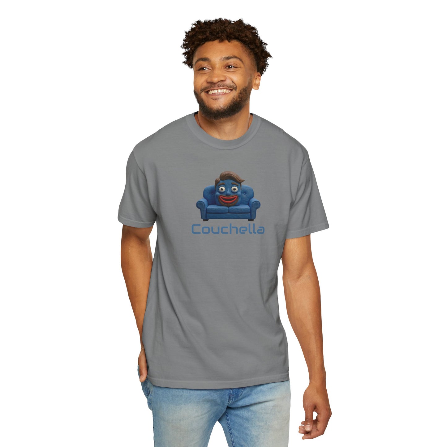 Couchella!! a summer celebration of sofa lovin. Unisex Garment-Dyed T-shirt